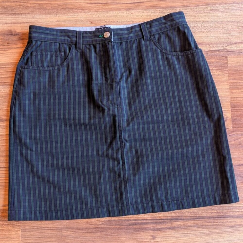 Tommy Hilfiger Striped Mini Skirt Size 14